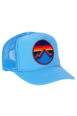 Kid's Trucker Hats | Aviator Nation ALL SEASONS CIRCLE - KIDS VINTAGE FOAM TRUCKER KIDSVINTAGEFOAMTRUCKER
