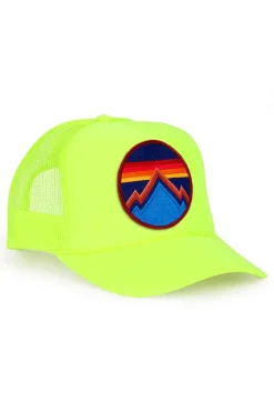 Kid's Trucker Hats | Aviator Nation ALL SEASONS CIRCLE - KIDS VINTAGE FOAM TRUCKER KIDSVINTAGEFOAMTRUCKER