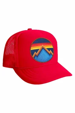 Kid's Trucker Hats | Aviator Nation ALL SEASONS CIRCLE - KIDS VINTAGE FOAM TRUCKER KIDSVINTAGEFOAMTRUCKER