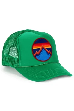 Trucker Hats | Trucker Hats | Aviator Nation ALL SEASONS CIRCLE TRUCKER HAT OneSize/JADE