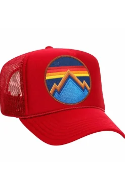 Trucker Hats | Trucker Hats | Aviator Nation ALL SEASONS CIRCLE TRUCKER HAT OneSize/JADE
