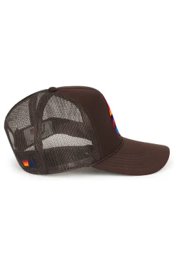 Trucker Hats | Trucker Hats | Aviator Nation ALL SEASONS CIRCLE TRUCKER HAT OneSize/JADE