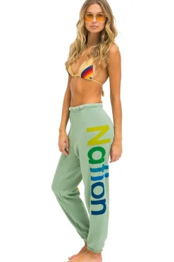 Sweatpants | Aviator Nation 2 SWEATPANTS - SAGE