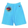 Kid's Shorts | Aviator Nation ASPEN KIDS SWEATSHORTS - NEON BLUE NEONBLUE
