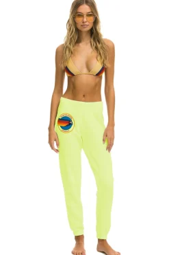 Sweatpants | Aviator Nation ASPEN SWEATPANTS - NEON YELLOW NEONYELLOW