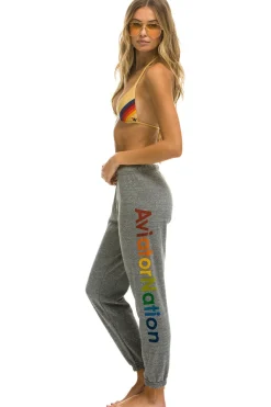 Sweatpants | Aviator Nation ASPEN SWEATPANTS - HEATHER GREY HEATHERGREY
