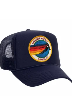 Trucker Hats | Trucker Hats | Aviator Nation ASPEN TRUCKER HAT