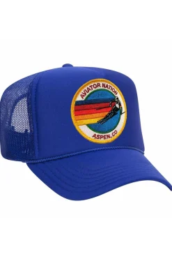 Trucker Hats | Trucker Hats | Aviator Nation ASPEN TRUCKER HAT
