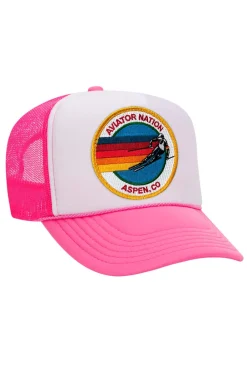Trucker Hats | Trucker Hats | Aviator Nation ASPEN TRUCKER HAT