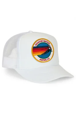 Trucker Hats | Trucker Hats | Aviator Nation ASPEN TRUCKER HAT