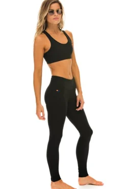 Activewear | Activewear | Aviator Nation FULL LENGTH LEGGINGS - BLACK