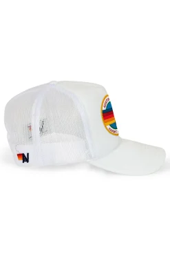 Trucker Hats | Trucker Hats | Aviator Nation HAIGHT ASHBURY TRUCKER HAT sick!Allofourproductsgothroughanintensebreaking-downprocessthatgivesthemavintagefeelyou'lllovebecauseit'sbrokeninfromdayoneofwearingit.Allofourhatsareadjustable!