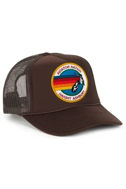 Trucker Hats | Trucker Hats | Aviator Nation HAIGHT ASHBURY TRUCKER HAT sick!Allofourproductsgothroughanintensebreaking-downprocessthatgivesthemavintagefeelyou'lllovebecauseit'sbrokeninfromdayoneofwearingit.Allofourhatsareadjustable!