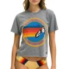 Boyfriend Tees | Aviator Nation HAMPTONS BOYFRIEND TEE - HEATHER GREY HEATHERGREY