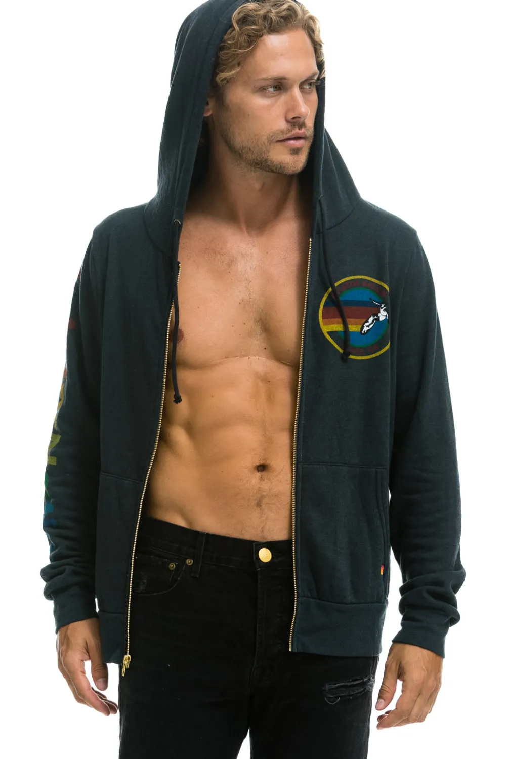 Hoodies | Hoodies | Aviator Nation HOODIE - CHARCOAL
