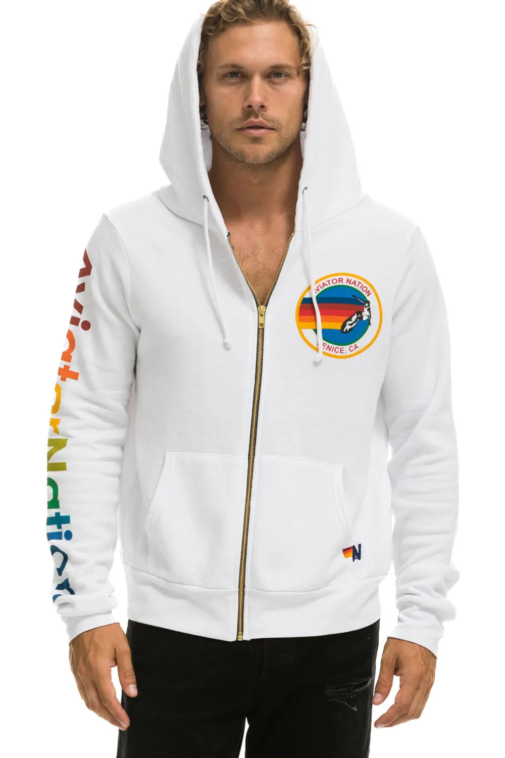 Hoodies | Hoodies | Aviator Nation HOODIE - WHITE