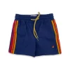 Kid's Swim | Kid's Shorts | Aviator Nation KIDS FLEX BOARD SHORTS - NAVY