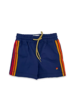 Kid's Swim | Kid's Shorts | Aviator Nation KIDS FLEX BOARD SHORTS - NAVY