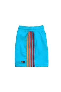 Kid's Shorts | Kid's Swim | Aviator Nation KIDS FLEX BOARD SHORTS - NEON BLUE NEONBLUE