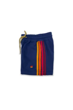Kid's Swim | Kid's Shorts | Aviator Nation KIDS FLEX BOARD SHORTS - NAVY
