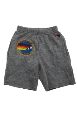 Kid's Shorts | Aviator Nation KIDS SWEATSHORTS - HEATHER GREY HEATHERGREY