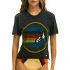Boyfriend Tees | Aviator Nation LA JOLLA BOYFRIEND TEE - CHARCOAL