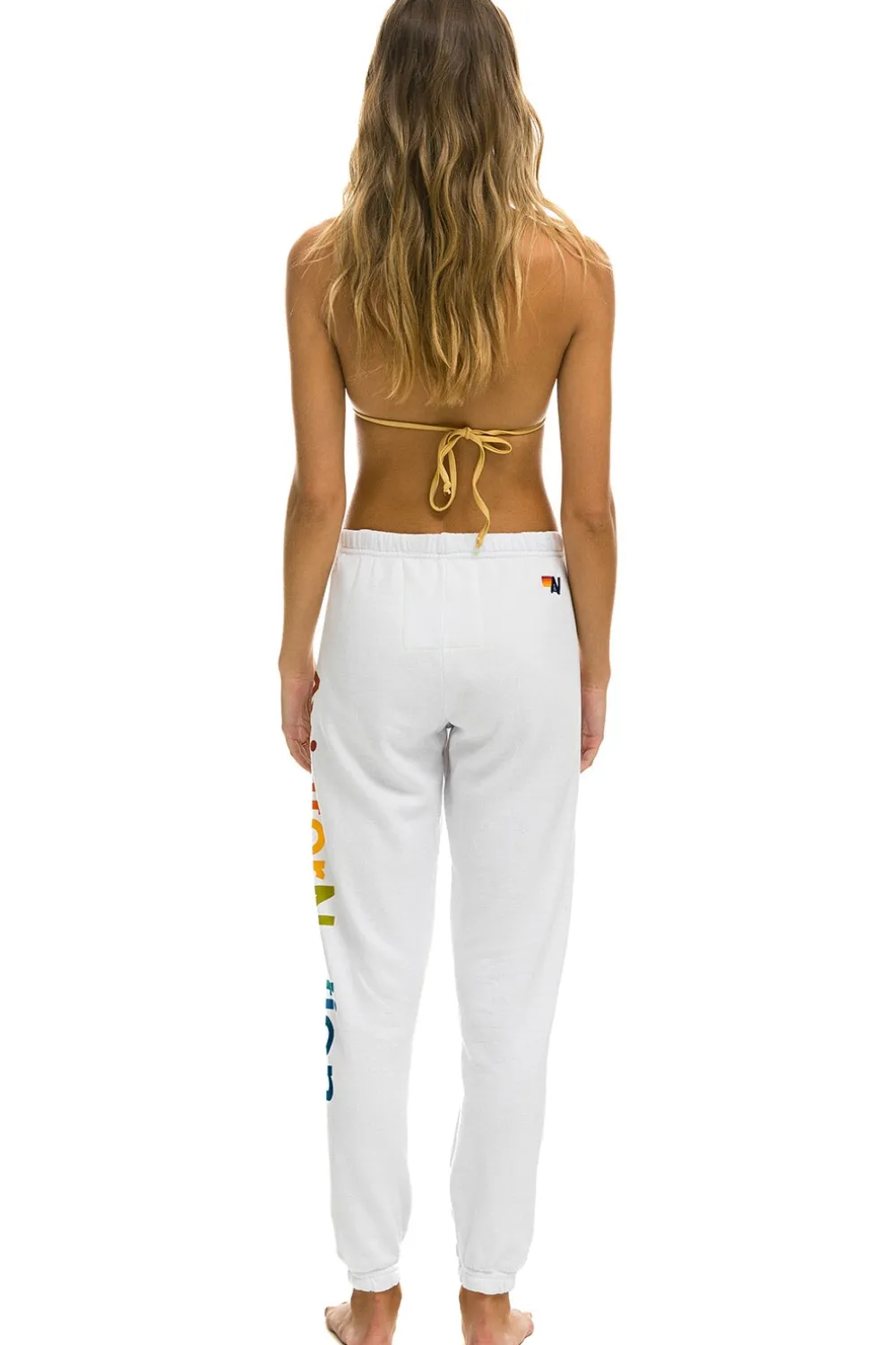 Sweatpants | Aviator Nation LA JOLLA SWEATPANTS - WHITE