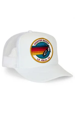 Trucker Hats | Trucker Hats | Aviator Nation LA JOLLA TRUCKER HAT