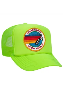 Trucker Hats | Trucker Hats | Aviator Nation LAGUNA BEACH TRUCKER HAT
