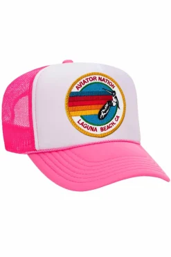Trucker Hats | Trucker Hats | Aviator Nation LAGUNA BEACH TRUCKER HAT