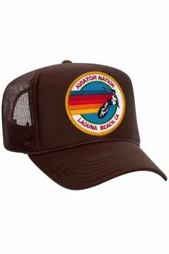 Trucker Hats | Trucker Hats | Aviator Nation LAGUNA BEACH TRUCKER HAT
