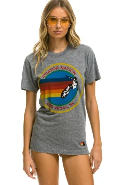 Tees | Tees | Aviator Nation LAS VEGAS TEE - HEATHER GREY HEATHERGREY