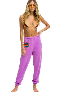 Sweatpants | Aviator Nation LAS VEGAS SWEATPANTS - NEON PURPLE NEONPURPLE
