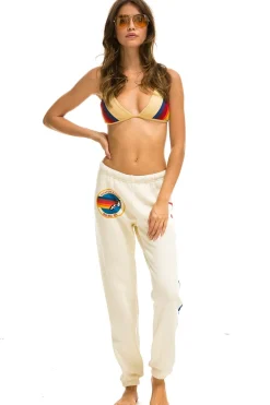 Sweatpants | Aviator Nation MALIBU SWEATPANTS - VINTAGE WHITE VINTAGEWHITE