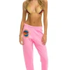 Sweatpants | Aviator Nation MANHATTAN BEACH SWEATPANTS - NEON PINK NEONPINK