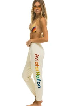 Sweatpants | Aviator Nation MANHATTAN BEACH SWEATPANTS - VINTAGE WHITE VINTAGEWHITE