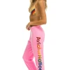 Sweatpants | Aviator Nation MILL VALLEY SWEATPANTS - NEON PINK NEONPINK