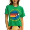 Boyfriend Tees | Aviator Nation MILL VALLEY BOYFRIEND TEE - KELLY GREEN KELLYGREEN