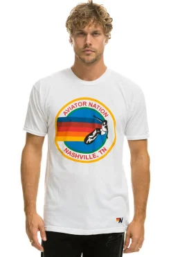 Tees | Tees | Aviator Nation NASHVILLE TEE - WHITE