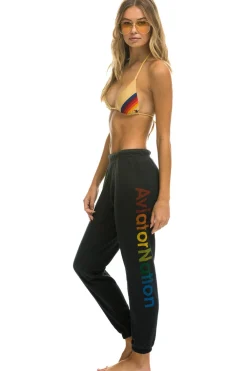 Sweatpants | Aviator Nation NASHVILLE SWEATPANTS - CHARCOAL
