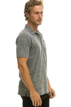 Tees | Aviator Nation POLO - HEATHER GREY HEATHERGREY