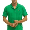 Tees | Aviator Nation POLO - KELLY GREEN KELLYGREEN