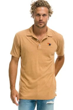 Tees | Aviator Nation POLO - KHAKI