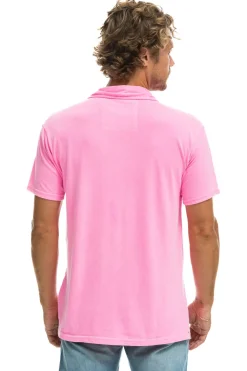 Tees | Aviator Nation POLO - NEON PINK NEONPINK