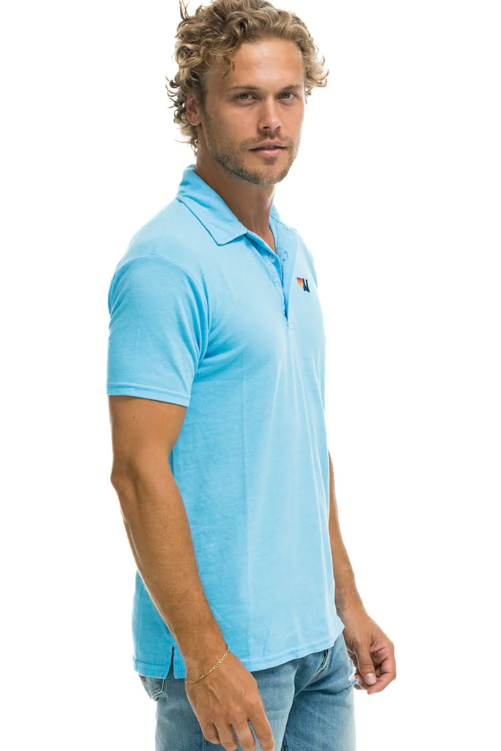 Tees | Aviator Nation POLO - SKY