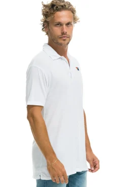 Tees | Aviator Nation POLO - WHITE