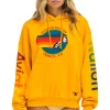Hoodies | Hoodies | Aviator Nation RELAXED PULLOVER HOODIE - GOLD