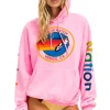 Hoodies | Hoodies | Aviator Nation  RELAXED PULLOVER HOODIE - NEON PINK NEONPINK