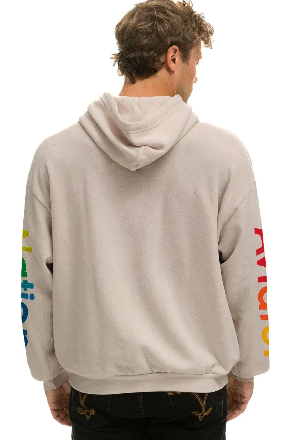 Hoodies | Hoodies | Aviator Nation RELAXED PULLOVER HOODIE - SAND