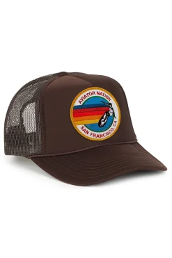 Trucker Hats | Trucker Hats | Aviator Nation SAN FRANCISCO TRUCKER HAT sick!Allofourproductsgothroughanintensebreaking-downprocessthatgivesthemavintagefeelyou'lllovebecauseit'sbrokeninfromdayoneofwearingit.Allofourhatsareadjustable!